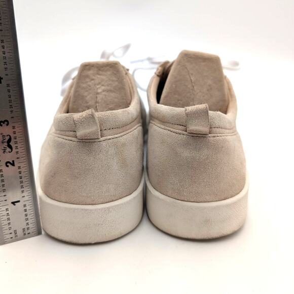 Vionic Winny Lace Up Sneaker Shoes Leather Women's Gold Size US9.5 EU40.5 - Picture 4 of 13